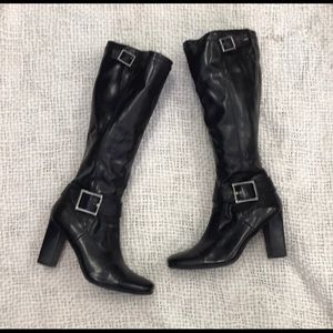 Franco Sarto Black Boots